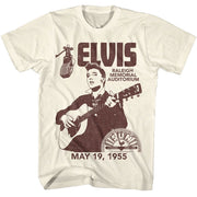 ELVIS SUN RECORDS - RALEIGH AUDITORIUM SHIRT