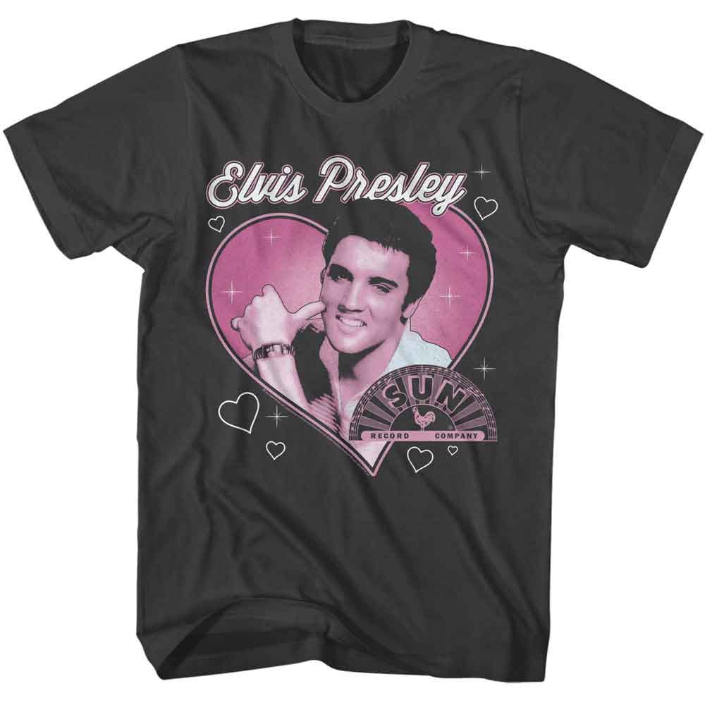 ELVIS SUN RECORDS - ELVIS HEART SHIRT