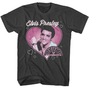 ELVIS SUN RECORDS - ELVIS HEART SHIRT
