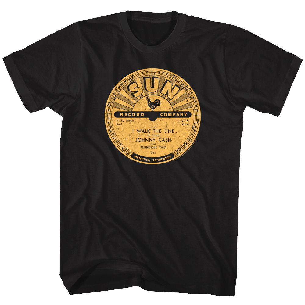 SUN RECORDS - I WALK THE LINE SHIRT