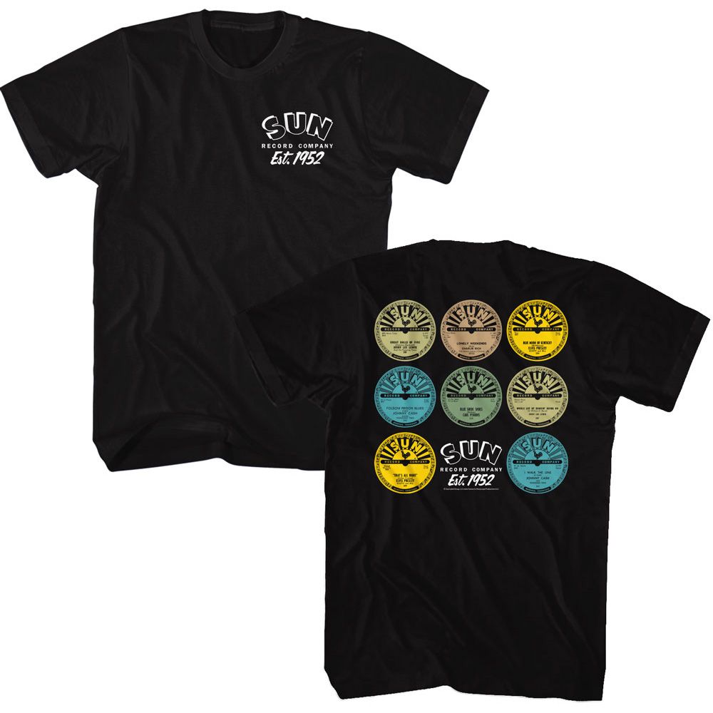 SUN RECORDS - VARIOUS SINGLES SHIRT
