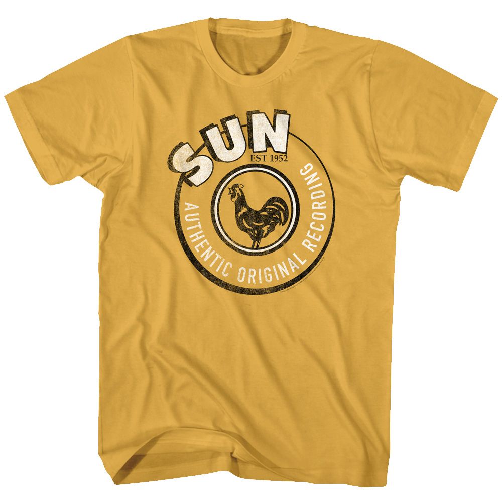 SUN RECORDS - AUTHENTIC RECORDING SHIRT
