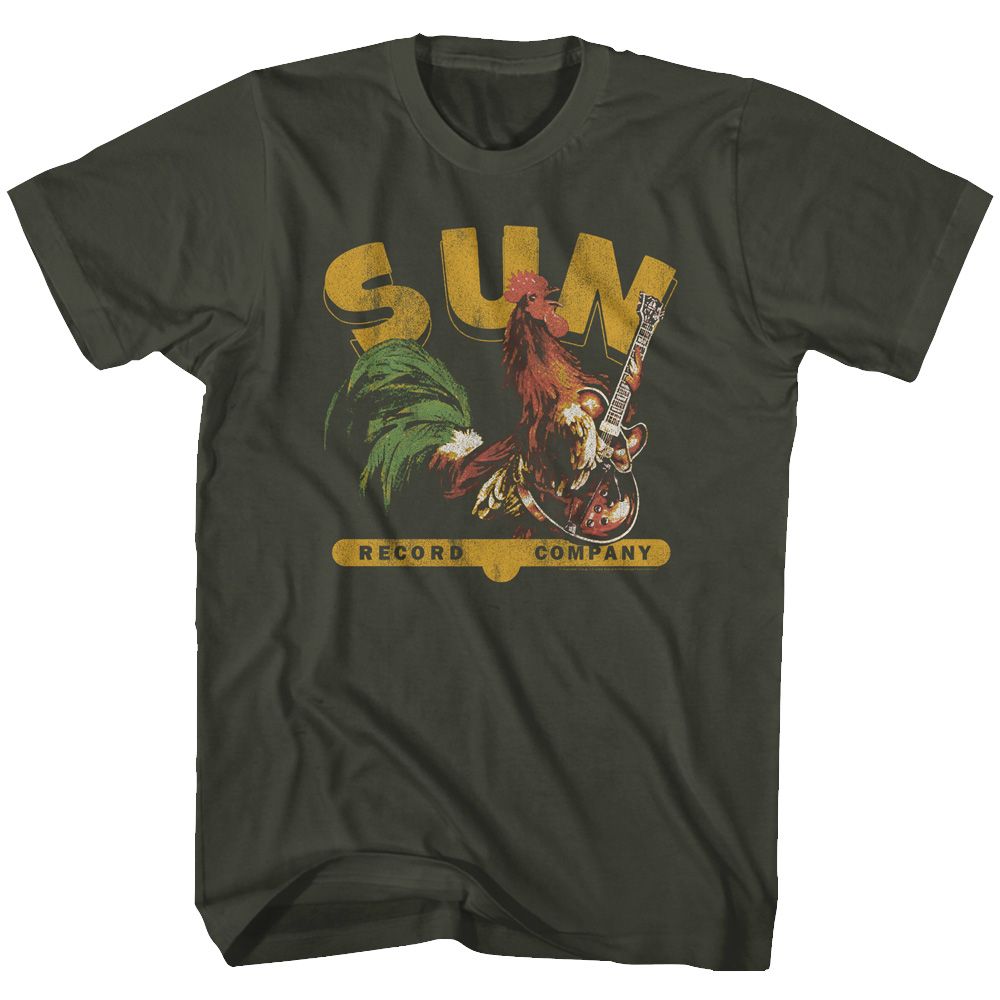 SUN RECORDS - ROOSTER WITH GUITAR SHIRT