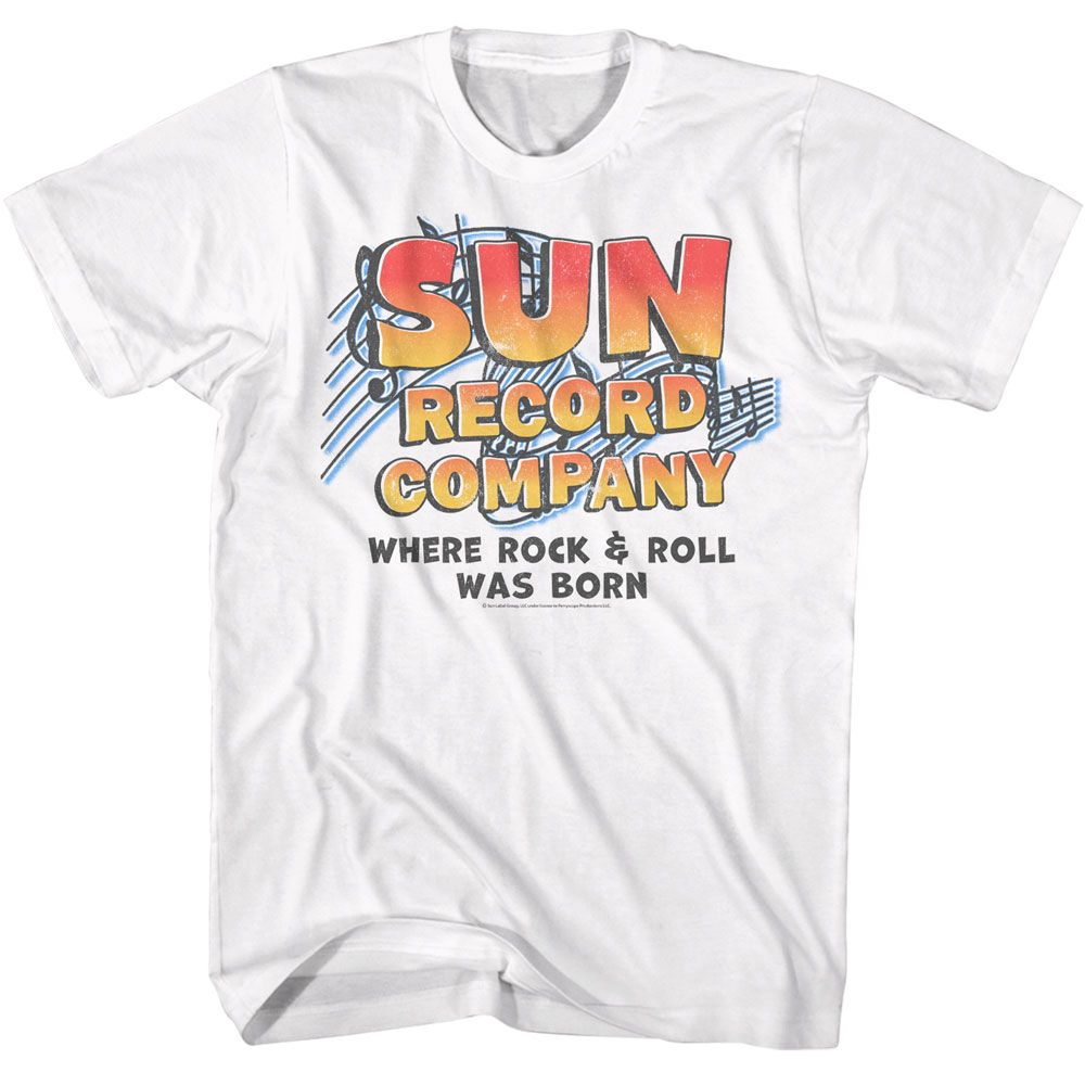 SUN RECORDS - MUSIC NOTES SHIRT