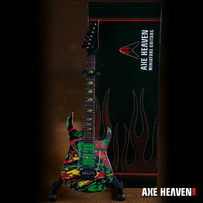STEVE VAI MINIATURE GUITAR REPLICA COLLECTIBLE SET OF 3 FAMOUS JEM MODELS