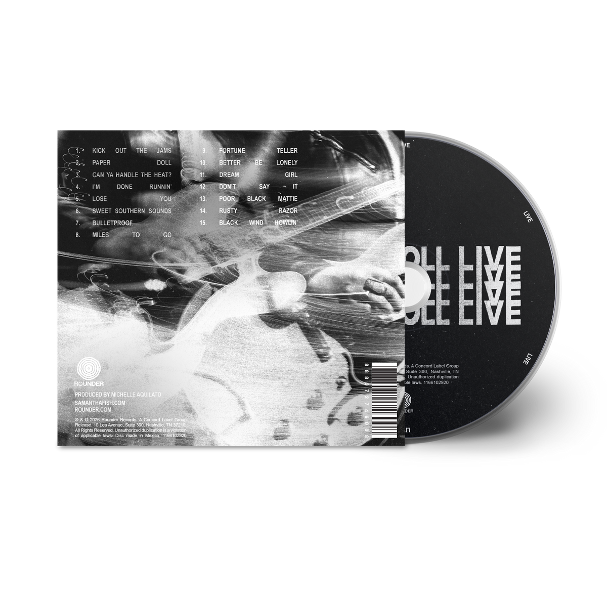 SAMANTHA FISH 'PAPER DOLL (LIVE AT THE BIJOU)' CD
