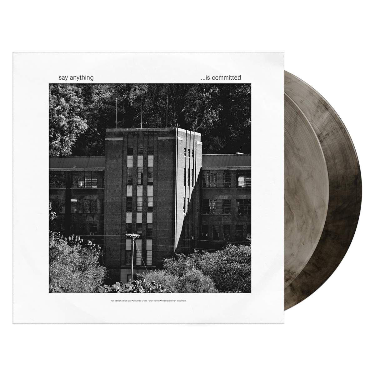 SAY ANYTHING'...IS COMMITTED' 2LP - EXCLUSIVE - LTD. 300 - MIILKY CLEAR/BLACK GALAXY