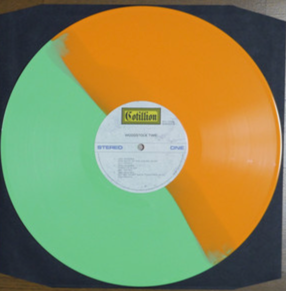 VARIOUS ARTISTS 'WOODSTOCK TWO' 2LP - ORANGE/GREEN