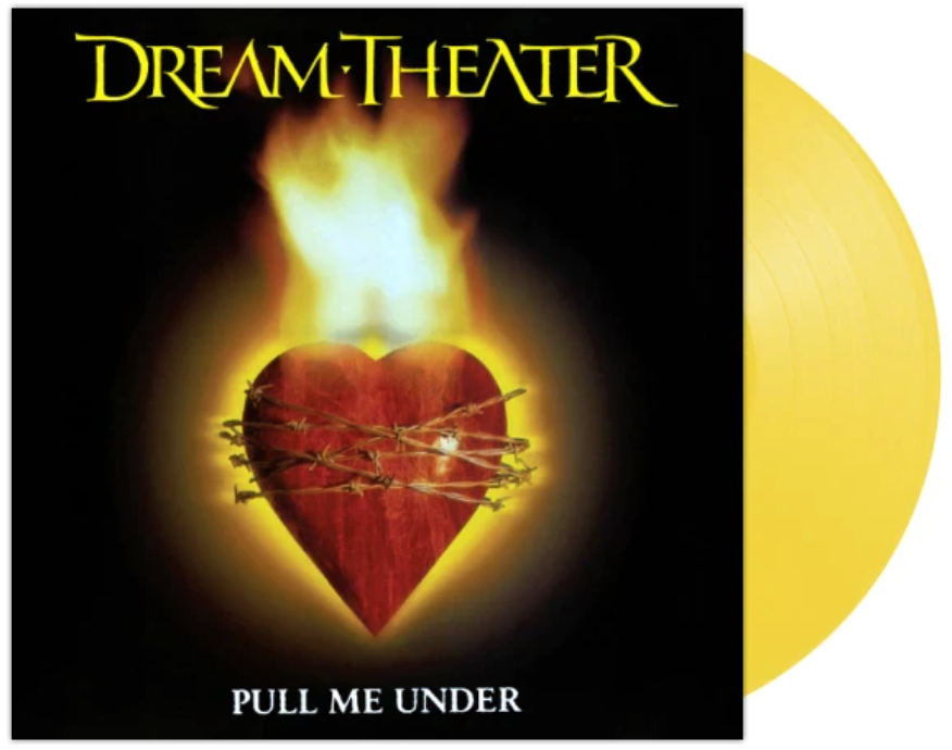 DREAM THEATER 'PULL ME UNDER' 12" - TRANSLUCENT YELLOW