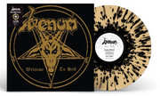 VENOM 'WELCOME TO HELL' LP - GOLD/BLACK/SPLATTER