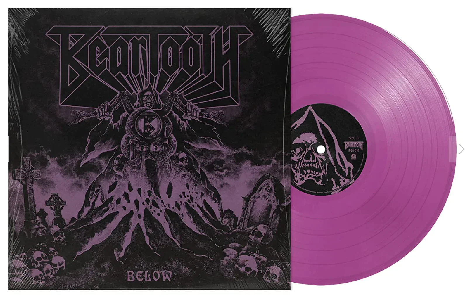 BEARTOOTH 'BELOW' LP - PURPLE