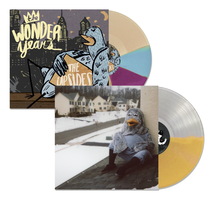 THE WONDER YEARS 'SUBURBIA I'VE GIVEN YOU ALL...' & 'THE UPSIDES' LP BUNDLE - LTD. - COLORED