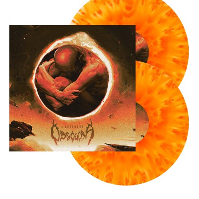 OBSCURA 'A VALEDICTION' 2LP - CLOUDY YELLOW/ORANGE