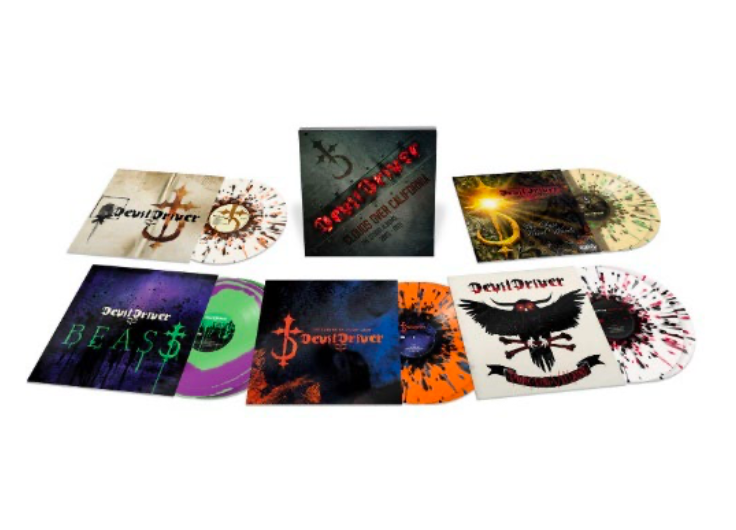 DEVILDRIVER 'CLOUDS OVER CALIFORNIA: THE STUDIO ALBUMS 2003 - 2011' BOX SET