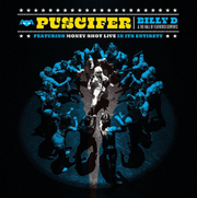 PUSCIFER 'BILLY D: MONEY SHOT LIVE IN ITS ENTIRETY' 2LP - RED/BLUE