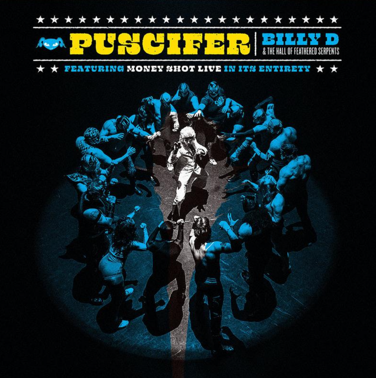 PUSCIFER 'BILLY D: MONEY SHOT LIVE IN ITS ENTIRETY' 2LP - RANDOM