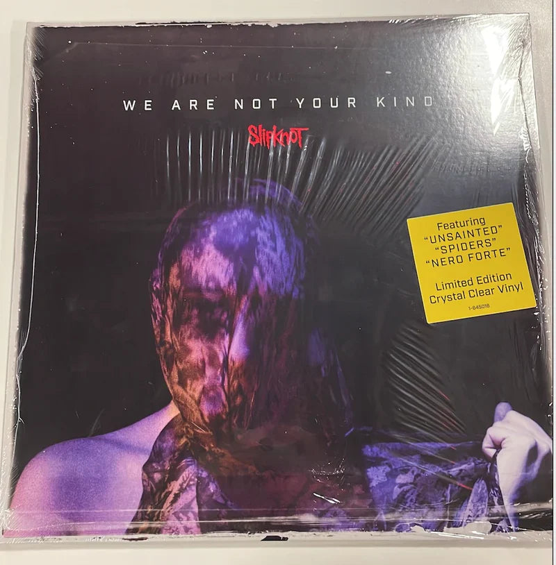 SLIPKNOT 'WE ARE NOT YOUR KIND' 2LP - CRYSTAL CLEAR