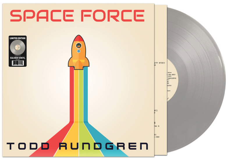 TODD RUNDGREN ‘SPACE FORCE’ LP - EXCLUSIVE - LTD. 300 - SILVER