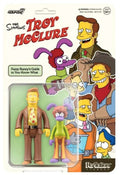 THE SIMPSONS REACTION WAVE 2 - TROY MCCLURE (FUZZY BUNNY'S GUIDE TO YOU-KNOW-WHAT) ACTION FIGURE