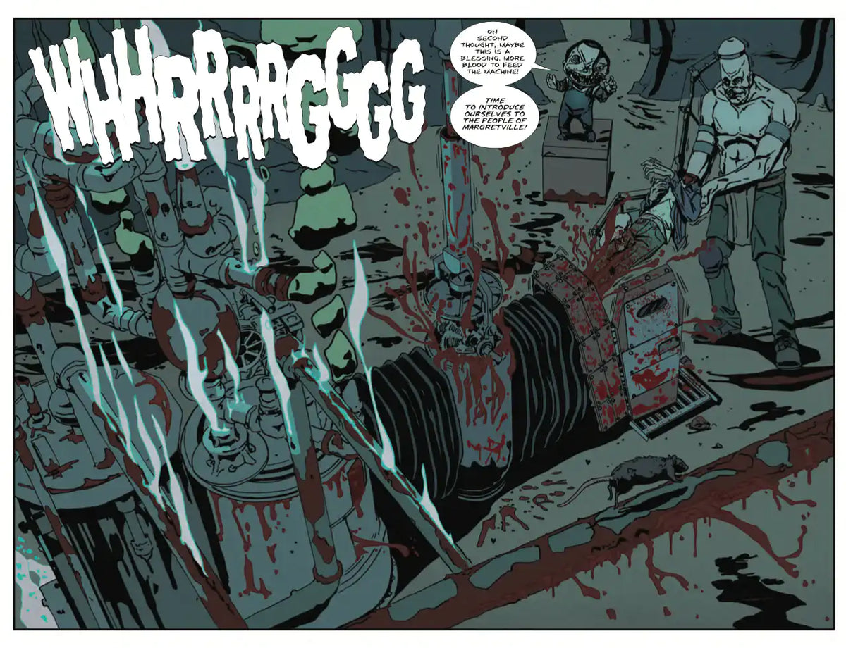 MY BROTHER’S BLOOD MACHINE by CLAUDIO SANCHEZ -  COMIC BOOK ISSUE 4 OF 6 (EXCLUSIVE COVER)