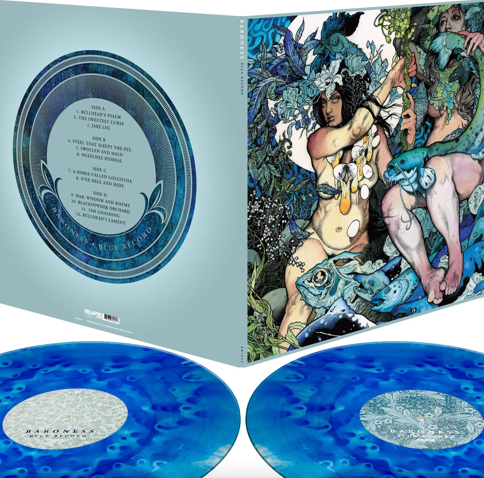 BARONESS 'BLUE RECORD' 2LP - BLUE