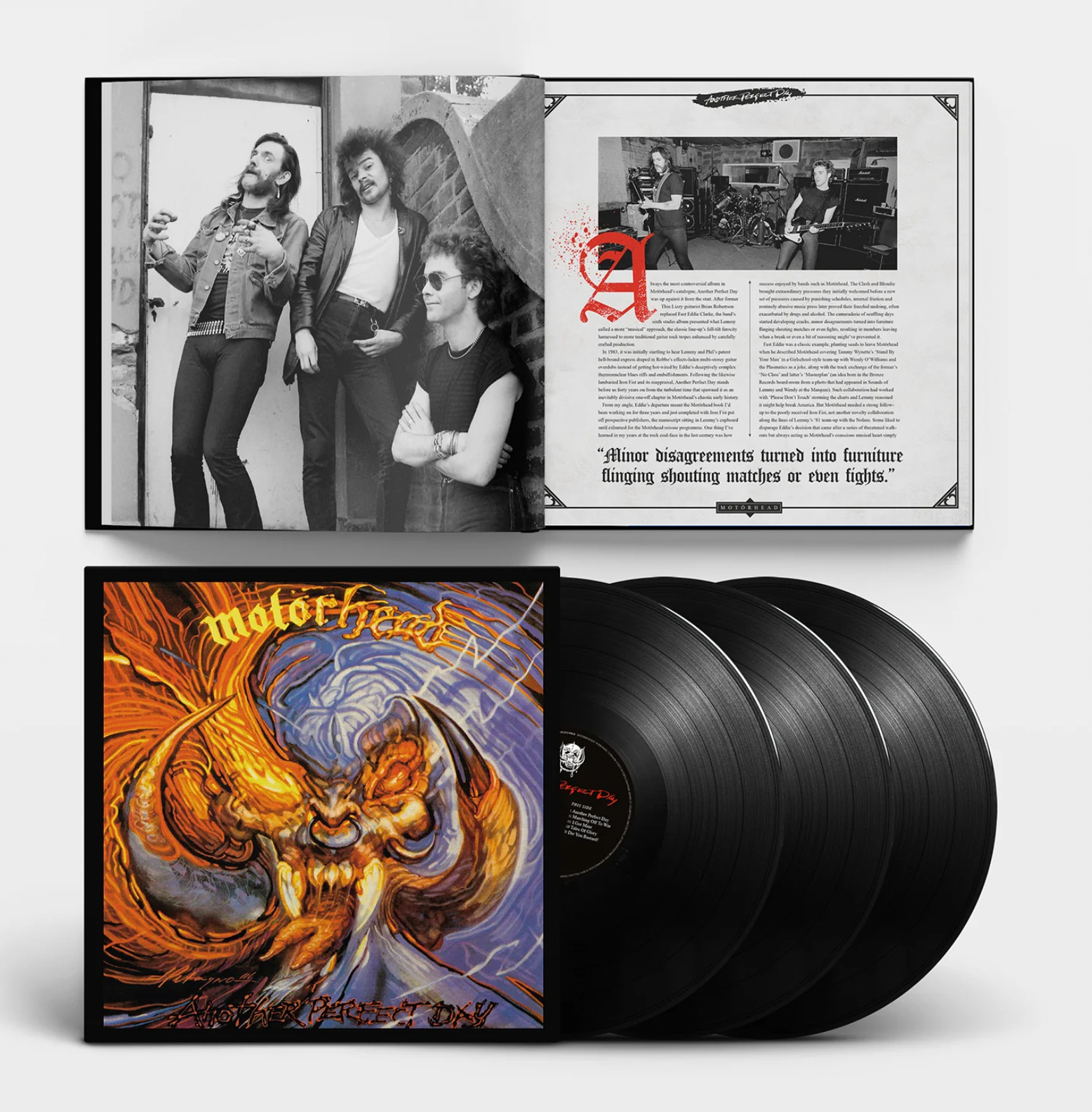 MOTORHEAD 'ANOTHER PERFECT DAY' 40TH ANNIVERSARY EDITION 3LP