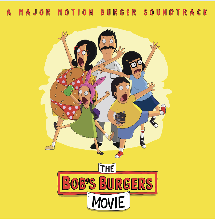 BOB'S BURGERS MOVIE SOUNDTRACK LP - CANARY YELLOW
