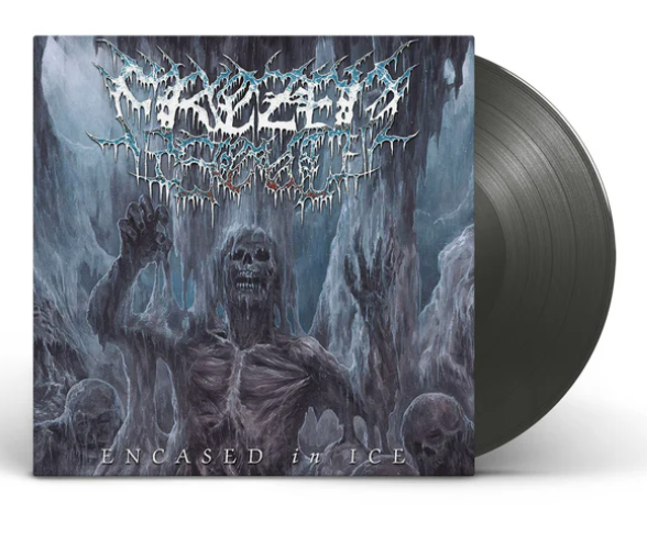 FROZEN SOUL 'ENCASED IN ICE' LP BLACK ICE