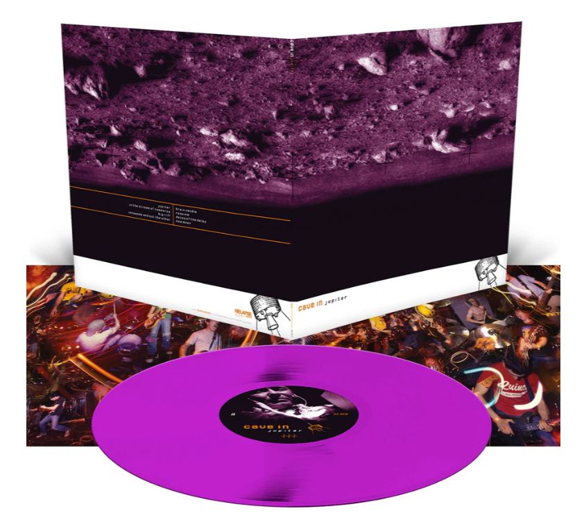 CAVE IN 'JUPITER' 25TH ANNIVERSARY REISSUE LP - NEON VIOLET
