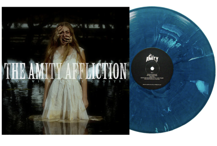 THE AMITY AFFLICTION 'NOT WITHOUT MY GHOSTS' LP - INTRO THE DEEP MARBLE