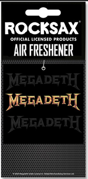 MEGADETH LOGO AIR FRESHENER