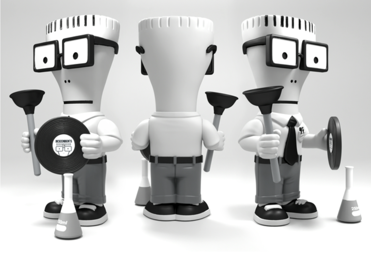 DESCENDENTS MILO 'EVRYTHING SUCKS' 7" VINYL FIGURE