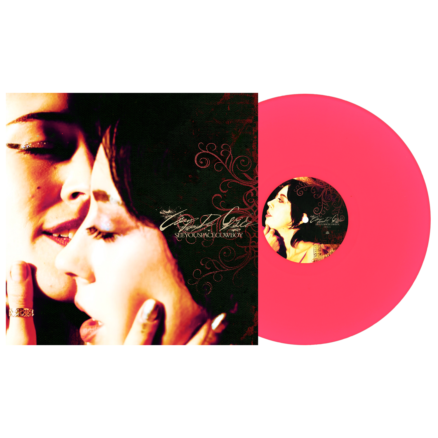 SEEYOUSPACECOWBOY ‘COUP DE GRÂCE’ LP - EXCLUSIVE - LTD. 250 - NEON PINK