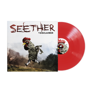 SEETHER 'DISCLAIMER' LP (Red Vinyl)