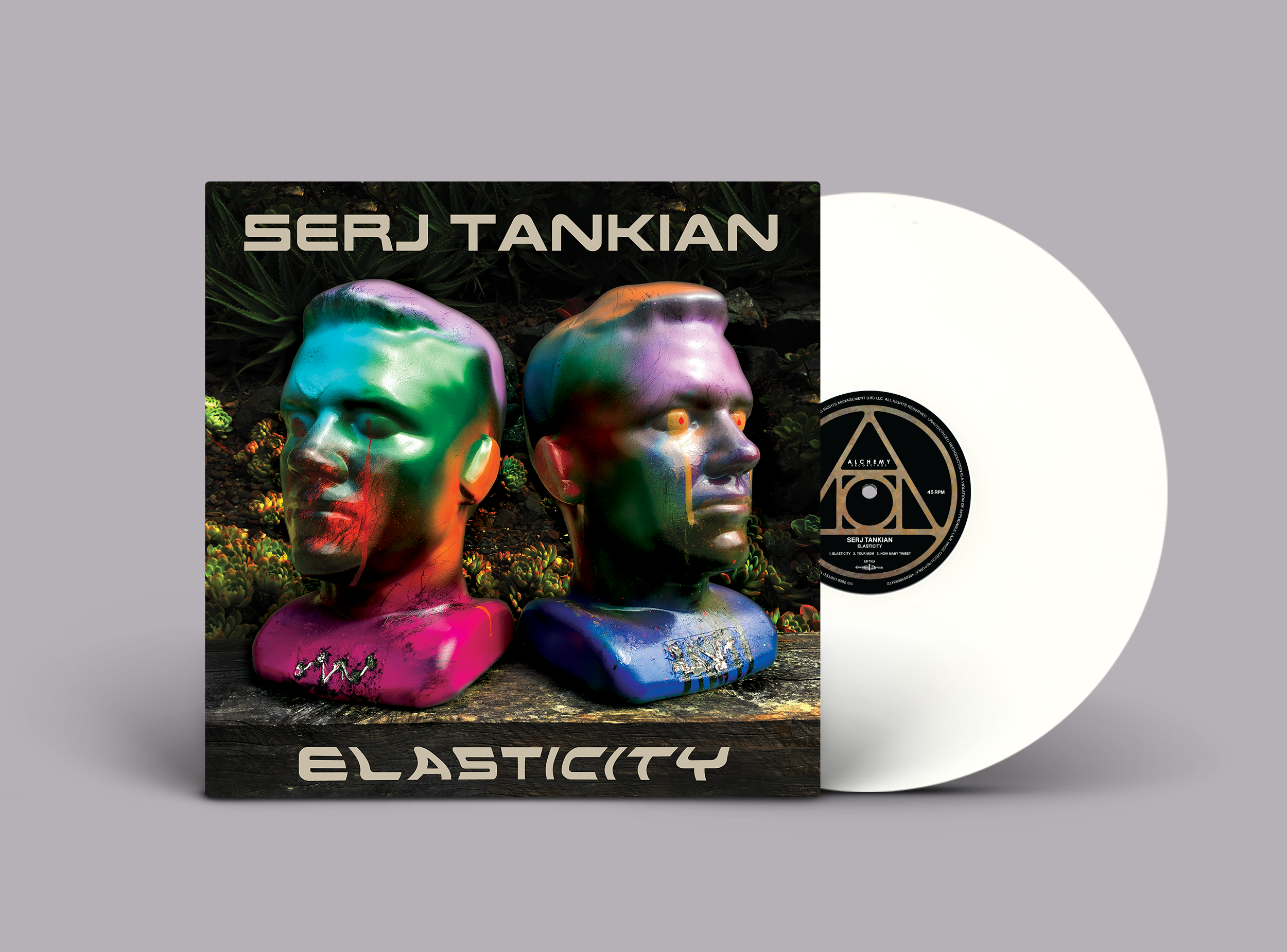 SERJ TANKIAN 'ELASTICITY' EP - EXCLUSIVE - LTD. 500 - WHITE