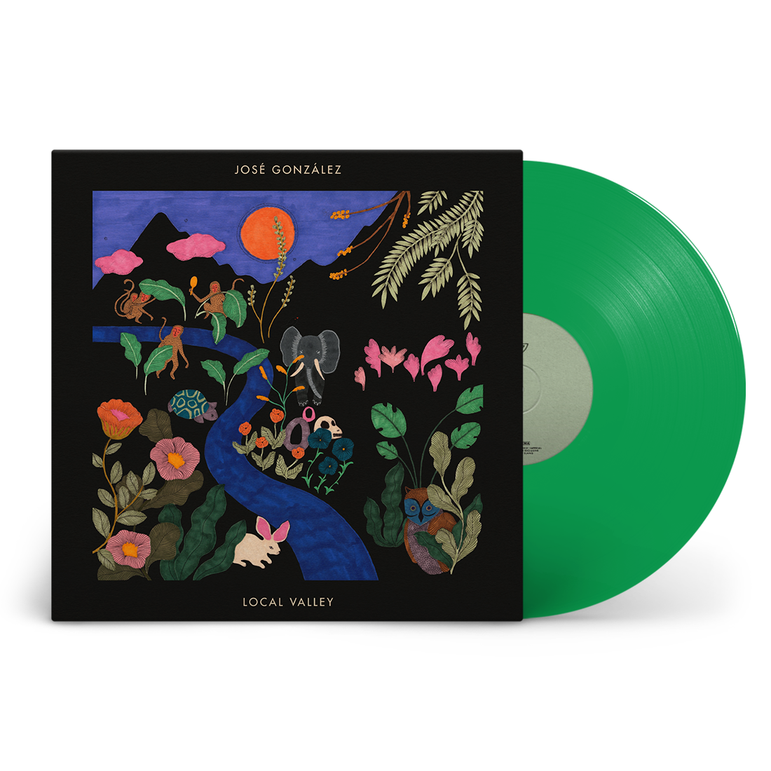 JOSE GONZALEZ 'LOCAL VALLEY' LP - GREEN