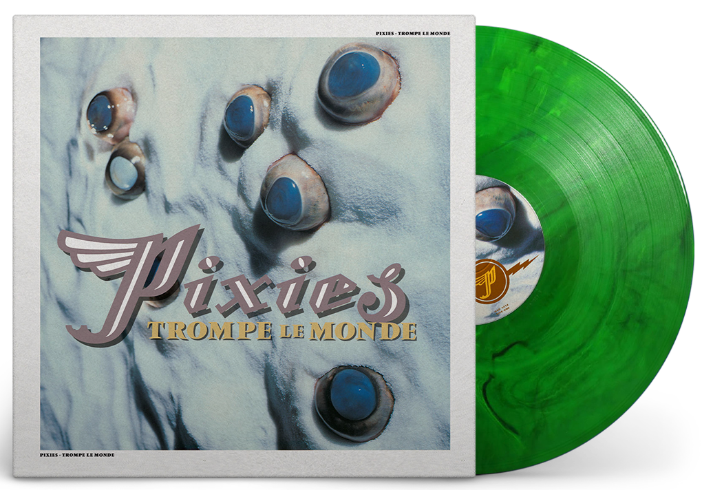 PIXIES 'TROMPE LE MONDE' LP - MARBLED GREEN