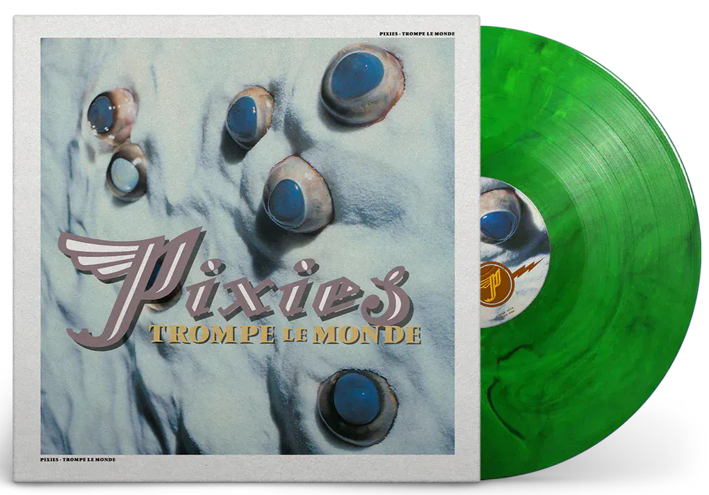 PIXIES 'TROMPE LE MONDE' LP - MARBLED GREEN