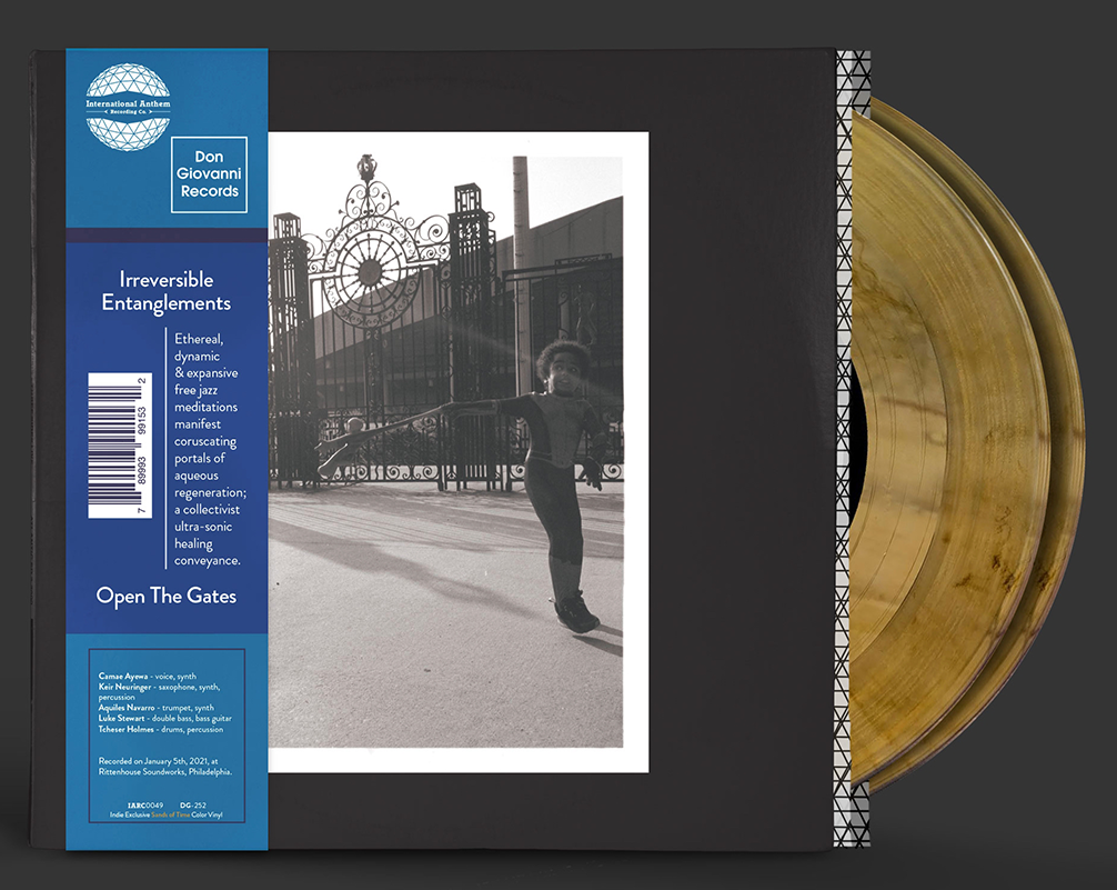 Irreversible Entanglements 'Open the Gates' LP on Sands of Color Vinyl