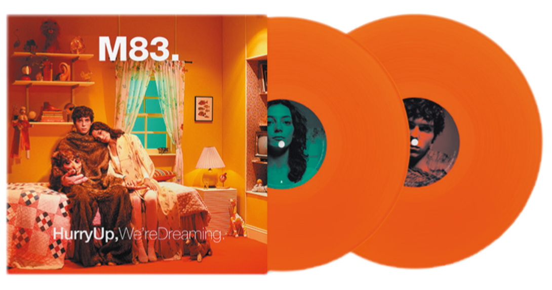 M83 'HURRY UP, WE'RE DREAMING' 10TH ANNIVERSARY 2LP - ORANGE