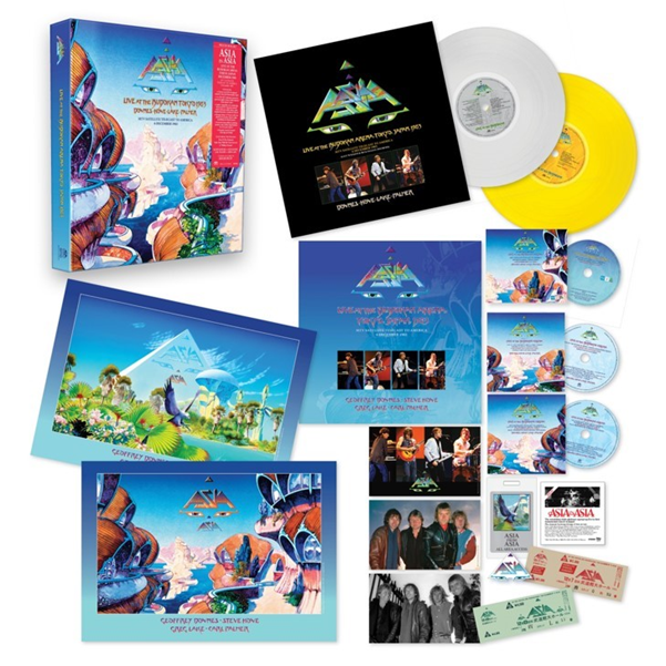 ASIA 'ASIA IN ASIA - LIVE AT THE BUDOKAN, TOKYO, 1983' LP - DELUXE BOX SET