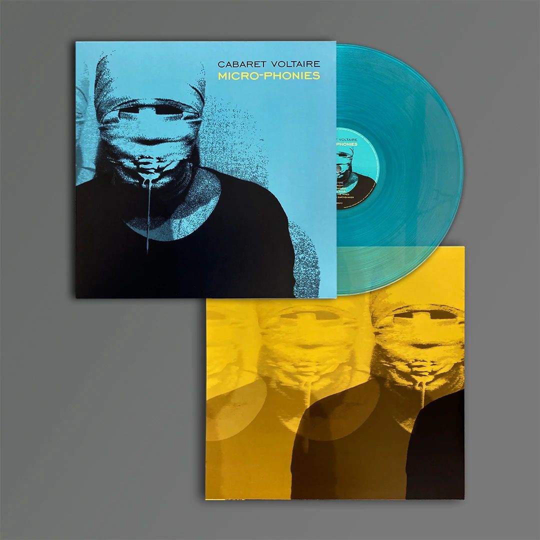 CABARET VOLTAIRE 'MICRO-PHONIES' LP - TURQUOISE