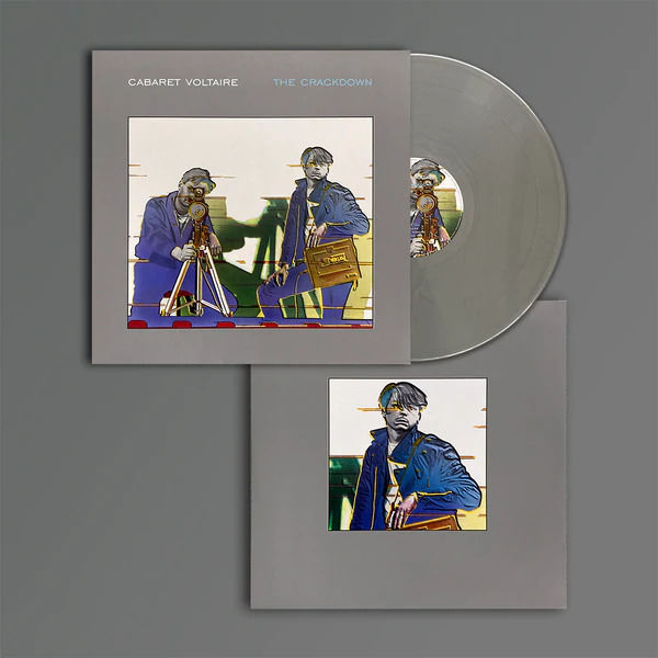 CABARET VOLTAIRE 'THE CRACKDOWN' LP - GREY