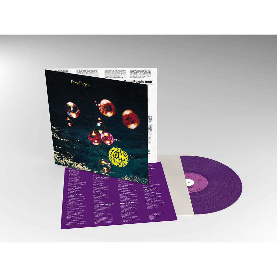 DEEP PURPLE 'WHO DO WE THINK WE ARE' LP - PURPLE