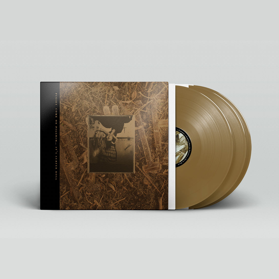 PIXIES 'COME ON PILGRIM... IT'S SURFER ROSA' 3LP - GOLD