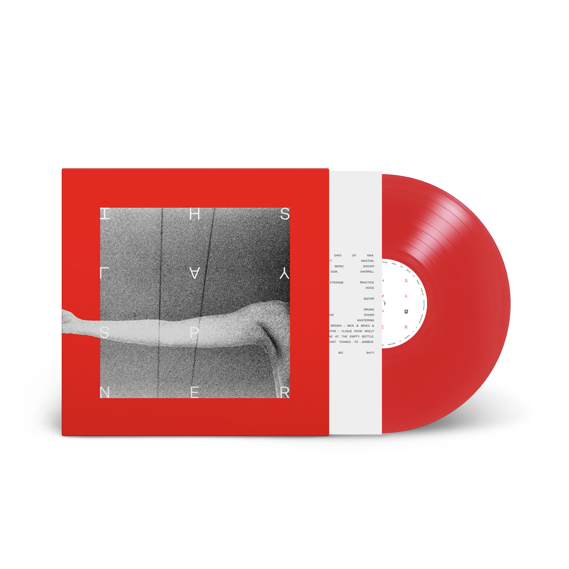SHINER ‘SPLAY’ LP - EXCLUSIVE - LTD. 200 - OPAQUE RED