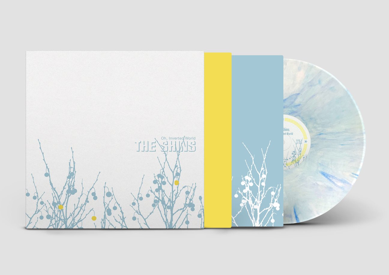 THE SHINS 'OH, INVERTED WORLD' 20TH ANNIVERSARY REMASTER LP - BLUE/WHITE/MARBLE