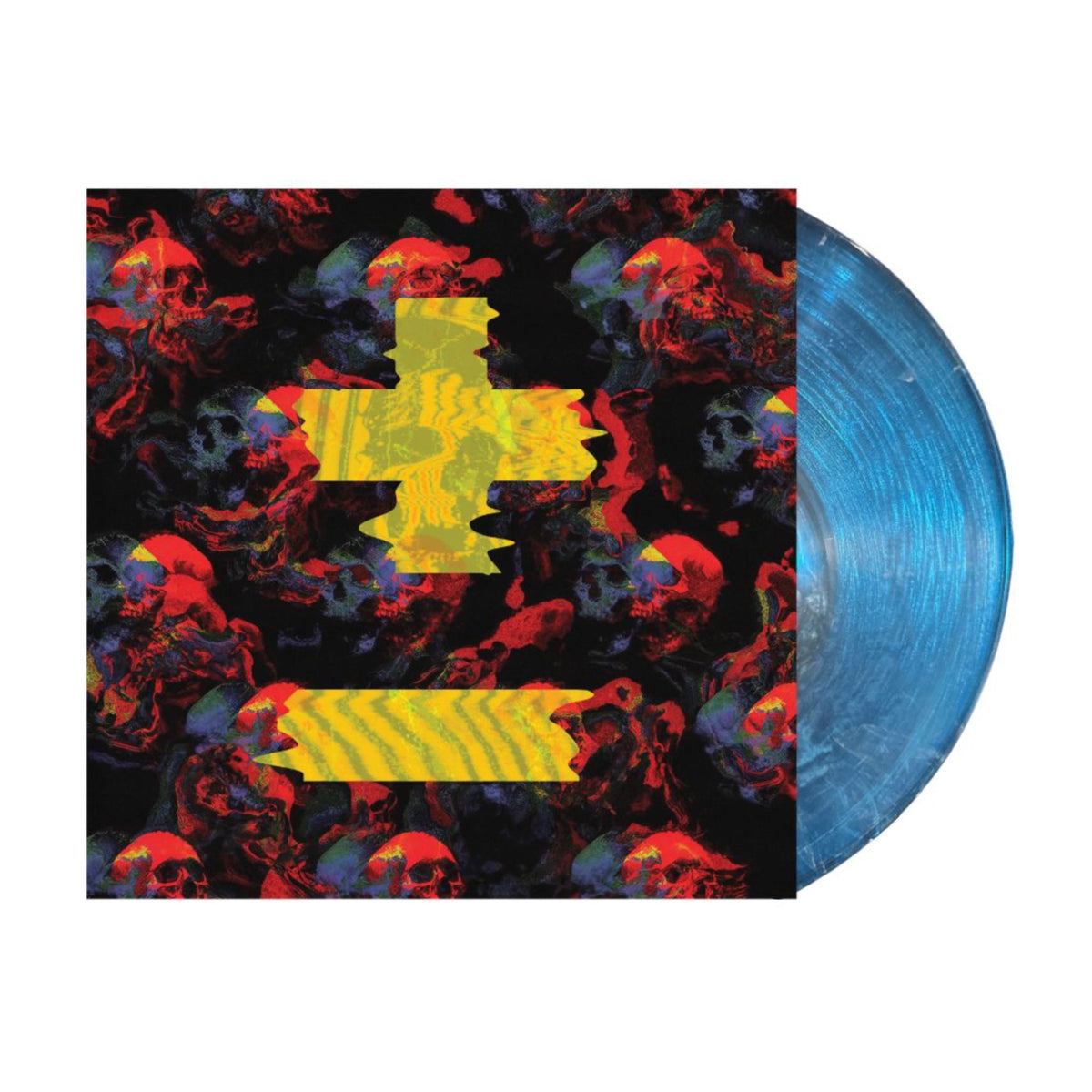 POP EVIL 'SKELETONS' LP(Blue Translucent w/ Smoke Vinyl)