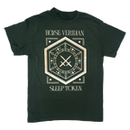 SLEEP TOKEN "HOUSE VERIDIAN" LIMITED EDITION EXCLUSIVE FOIL PRINT T-SHIRT