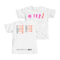 DIIV 'ZIRP!' WHITE T-SHIRT